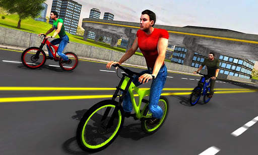 Rooftop Bicycle Stunt Rider 3D screenshot 6