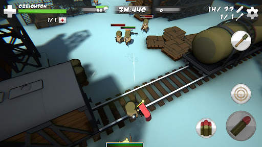 Mini Soldiers: Battle royale 3D screenshot 7