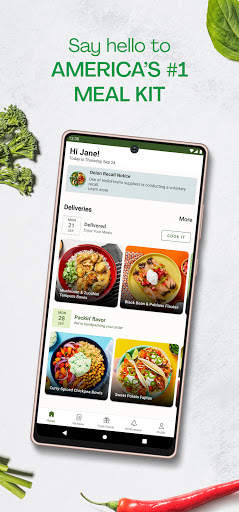 HelloFresh - Get Cooking 1 تصوير الشاشة