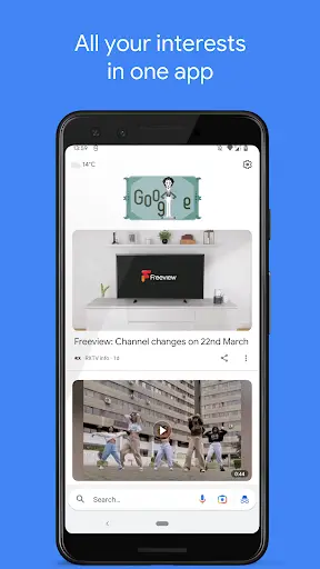 Google Go screenshot 1