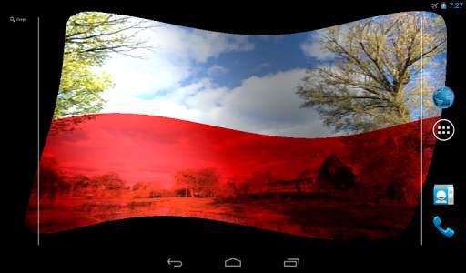 Poland Flag Live Wallpaper screenshot 11