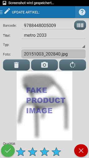 SCANPET New - Inventar und Barcode-Scanner screenshot 4