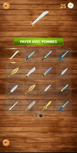knife and apple game screenshot 8