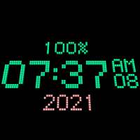 3D Digital Clock-7 on 9Apps