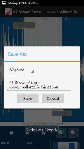 MP3 Cutter & Ringtone Maker screenshot 4