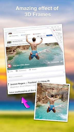 Photo In Hole - 3D Photo Edito screenshot 2