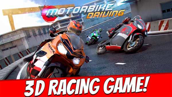 Motorbike Driving Simulator 3D screenshot 9