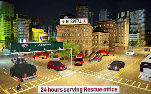 Bike Rescue Driver Ambulance Game screenshot 6