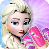 Elsa &amp; Ariel : Nail Designs icon