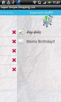 Super Simple Shopping List screenshot 6