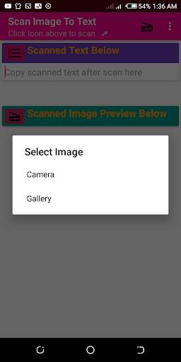 Scan Image To Text (OCR) - Camera Scanner скриншот 3