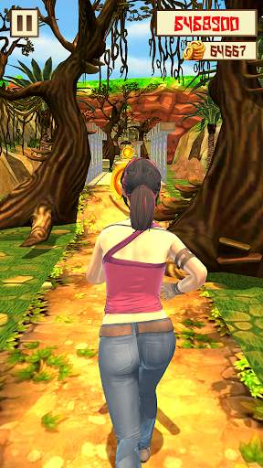 Temple Lost Princess Run: Final Running Scary Game screenshot 1