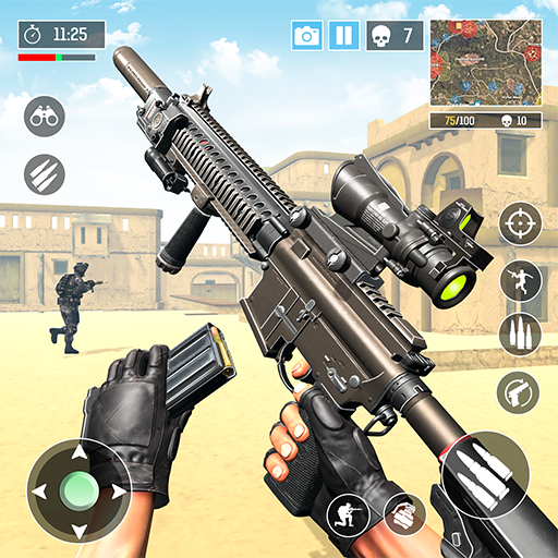 Shooting War Games Offline icon