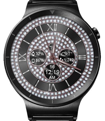 Diamond Bling HD WatchFace Widget & Live Wallpaper screenshot 16