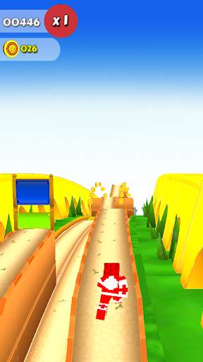 Power Iron Ninja Subway Steel Craft Dash screenshot 3