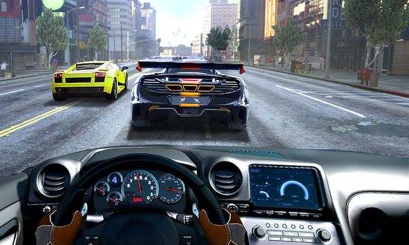 Racing in Car screenshot 1