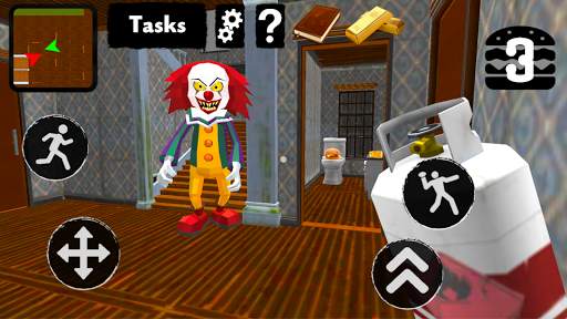 Neighbor Clown. Scary Escape 3D screenshot 7