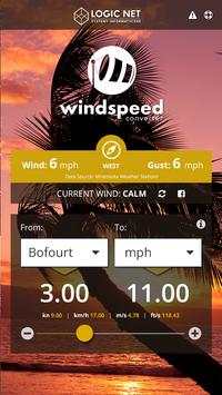Wind Speed Converter screenshot 1