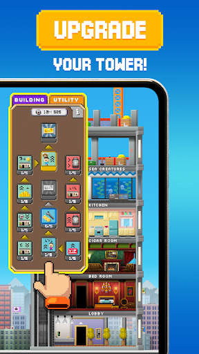 Tiny Tower: Pixel Life Builder screenshot 5