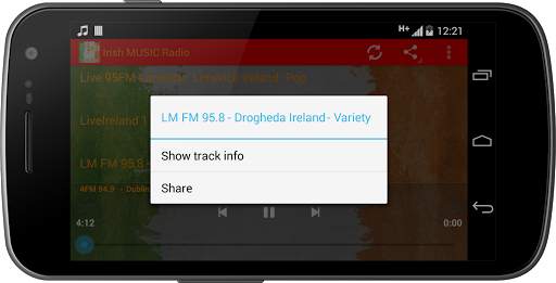 Irish Ireland MUSIC Radio screenshot 8