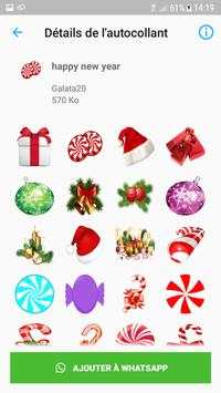 Happy New Year Stickers screenshot 8