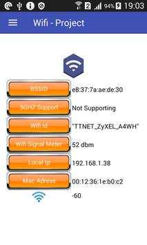 Wifi Project - Wifi Connection Panel screenshot 3