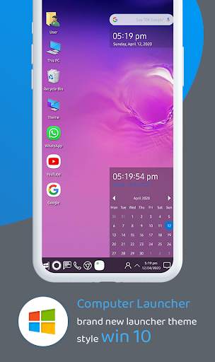 Computer launcher -windows 10 launcher screenshot 1