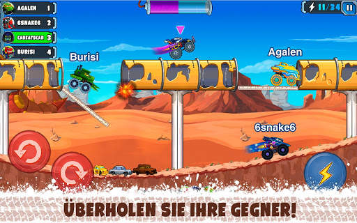 Car Eats Car Multiplayer Race screenshot 1