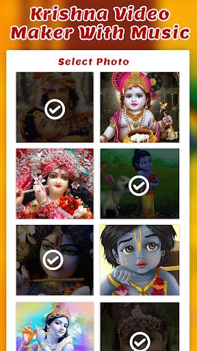 Krishna Video Maker - Krishna Janmashtami Video screenshot 1