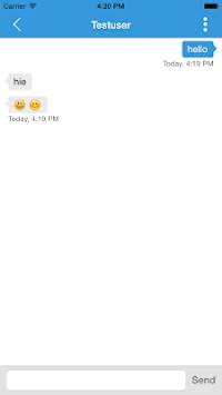 Faceping Mobile Messenger screenshot 2