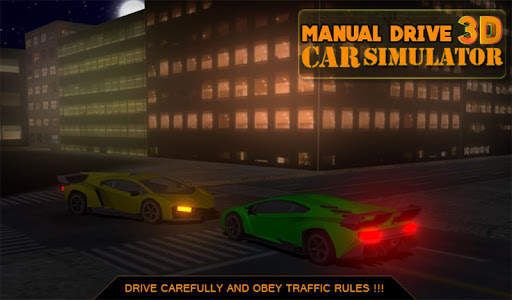 Mannual Drive Car Simulator 3D screenshot 12