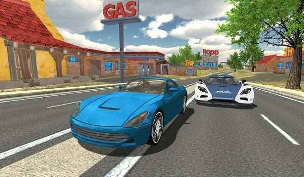 City Crime Car Driving Simulator 3D screenshot 1