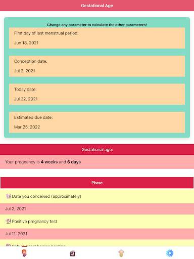 Pregnancy Calculator Pro: Maternity & Motherhood 7 تصوير الشاشة