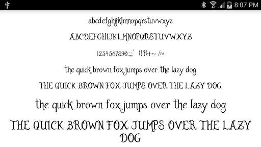 Halloween Fonts for FlipFont screenshot 2