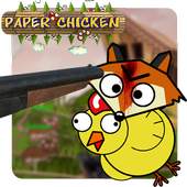 3D Paper Chicken shooter 1.2.2