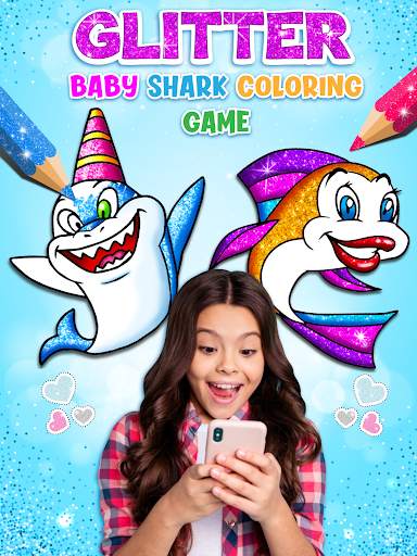 Baby Shark Coloring and Drawin screenshot 9