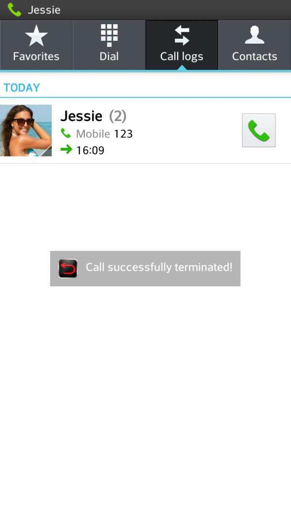 Back Key End Call screenshot 3
