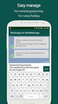 MultiMessage for Whatsapp screenshot 2