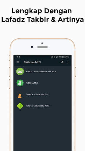 takbir mp3 takbiran offline screenshot 1