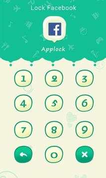 Password AppLock Green screenshot 2