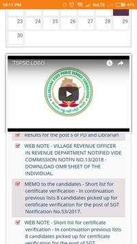 TSPSC-Job notifications ,Hall ticket download screenshot 6