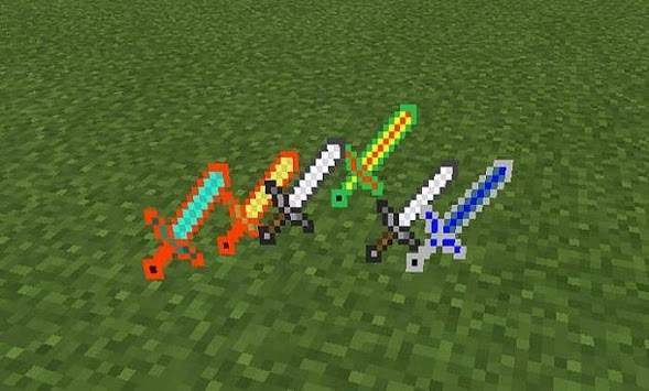 New Swords Mod for MCPE screenshot 2