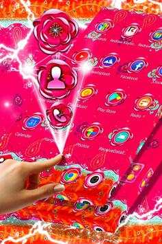 Hot Pink Flowers Launcher screenshot 4