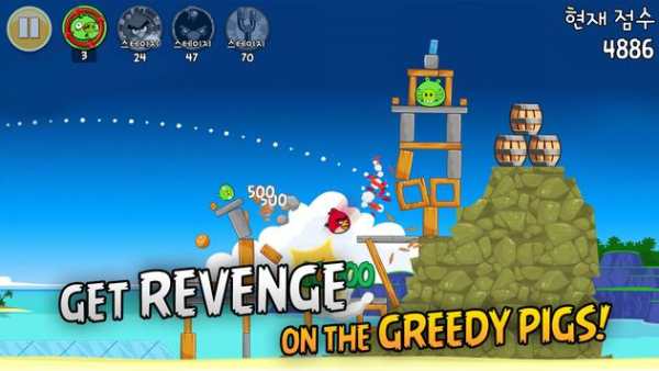 Angry Birds for Kakao स्क्रीनशॉट 4