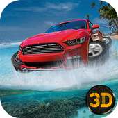 Surfing Car Water Racing 3D logo