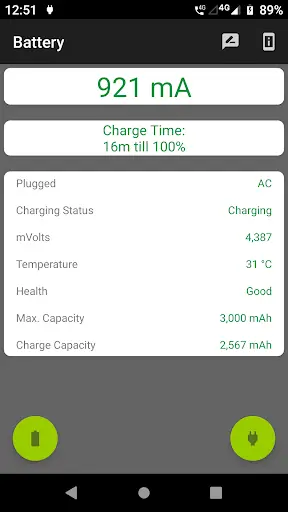 Battery screenshot 1