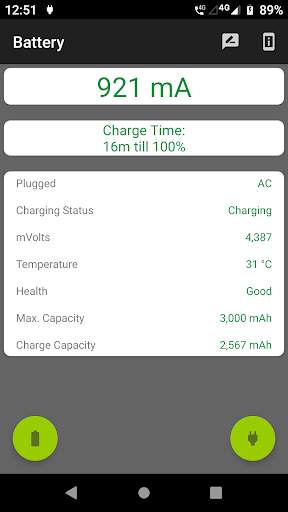 Battery screenshot 1