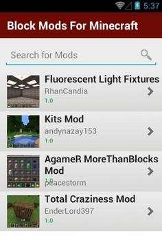 Block Mods For Minecraft screenshot 2