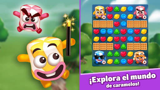Lollipop & Marshmallow Match3 screenshot 1