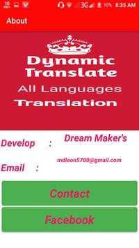 Dynamic Translation & Dictionary App screenshot 4